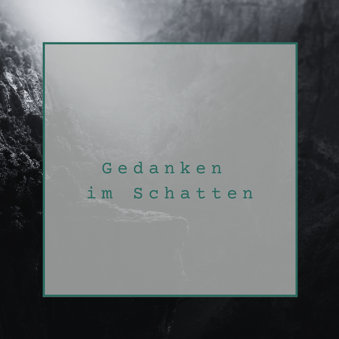 Gedanken im Schatten